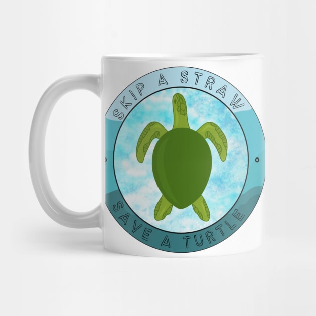 Skip A Straw, Save A Turtle. A Therouxgear Special. by Therouxgear